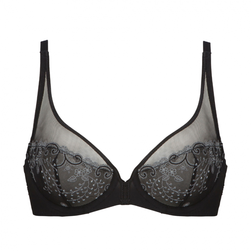 SP-12X319-017- Reggiseno a vela scollato Délice con ferretto - Moonlight
