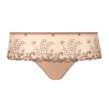 SP-12X630-709- Shorty Délice in pizzo - Nude