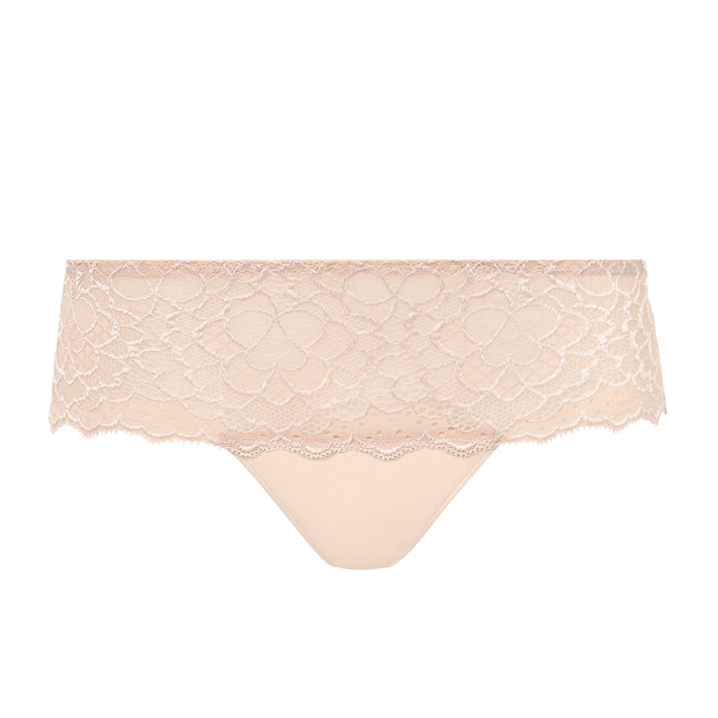 SP-12A630-739- Shorty Caresse in pizzo - Peau Rosée