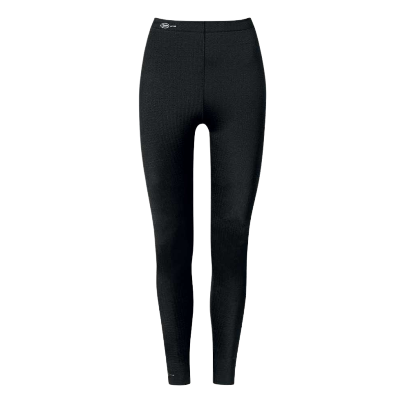 ANI1697.001-Sport tights massage taglie forti leggings magici linfodrenanti a compressione graduata - nero