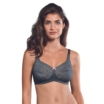 ANI5754X.408- Reggiseno Fleur per protesi senza ferretto - antracite