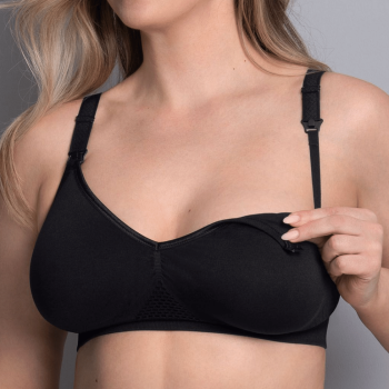 ANI5096.001 - Reggiseno Allattamento senza ferretto Seamless - nero