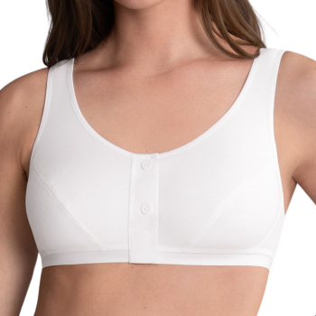 ANI5315X.006- Reggiseno Isra da protesi senza ferretto aperto davanti-bianco