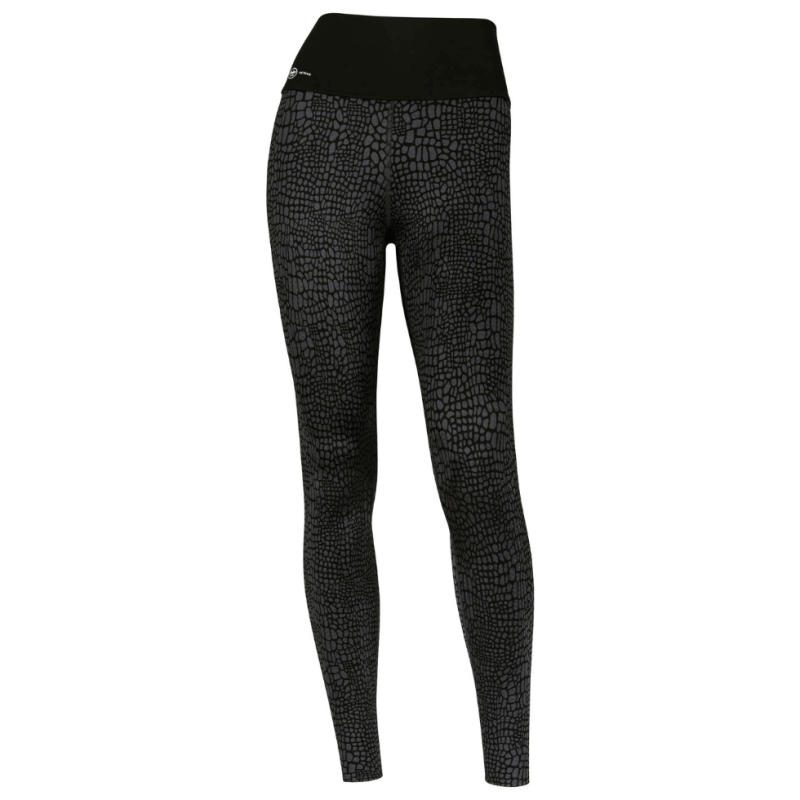 ANI1676.474-Sport tights massage - leggings magici linfodrenanti a compressione graduata con banda - orinoco