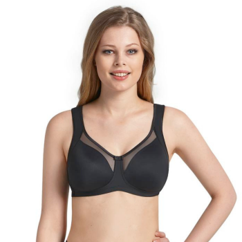 ANI5859.001 - Reggiseno Clara senza ferretto liscio - nero