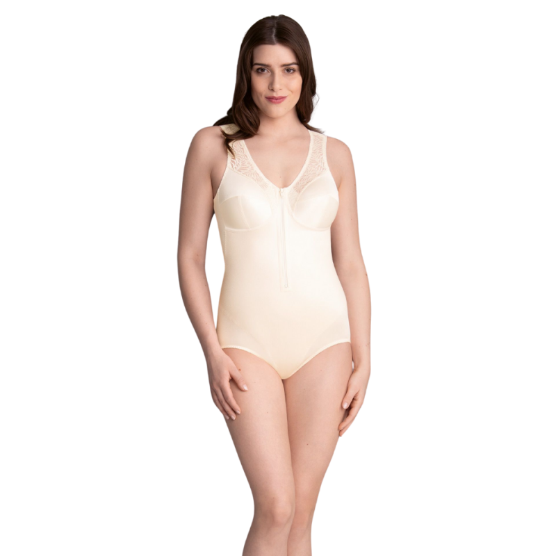 ANI3419.017 - Body Mylena modellatore di alleggerimento con cerniera senza ferretto - light rose