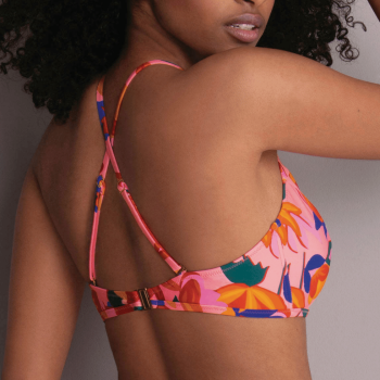 ANI-M28798-1.516-Triangolo bikini combinabile con ferretto Marielle Top - rosso neon floreale