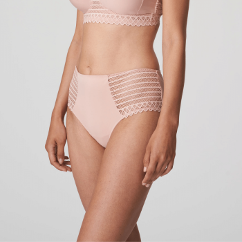 PD-0541931PDW- Slip Vita Alta East End in pizzo - Powder Rose