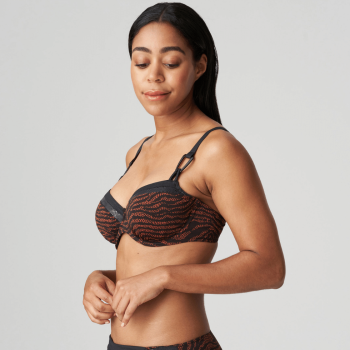 PD-4008911ZWA- Bikini Reggiseno combinabile Issambres -  Nero animalier