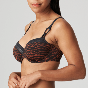 PD-4008911ZWA- Bikini Reggiseno combinabile Issambres -  Nero animalier