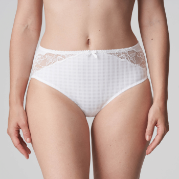 PD-0562126WIT- Slip a vita alta Madison - Bianco
