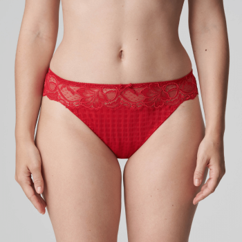 PD-0662125SCA- Perizoma Madison con pizzo - Rosso