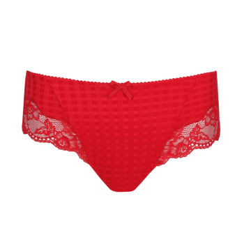 PD-0562127SCA- Hotpants Madison con pizzo - Rosso