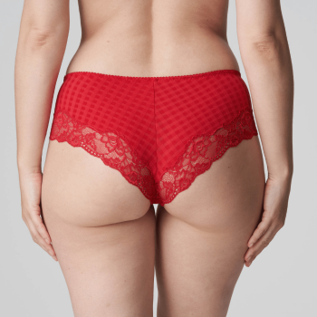PD-0562127SCA- Hotpants Madison con pizzo - Rosso
