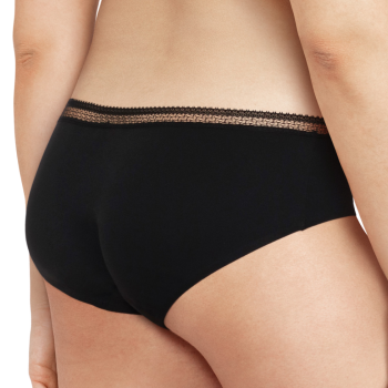 CL-C16L40-011- Slip da ciclo vita media Period Panty - nero