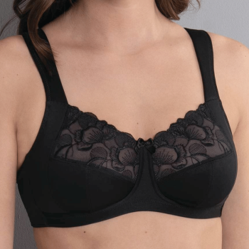 ANI4723X.001 - Reggiseno senza ferretto per protesi Lucia - nero