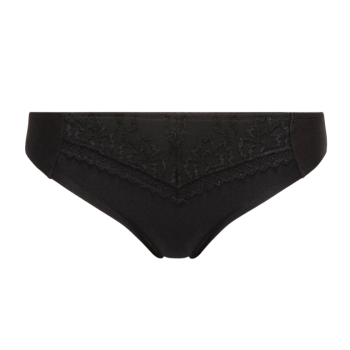 CL-C16B30-011- Slip Every Curve in pizzo- nero