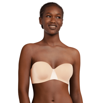 CL-C15G50-01N - Reggiseno Coque a fascia Essentiall con ferretto - beige doré