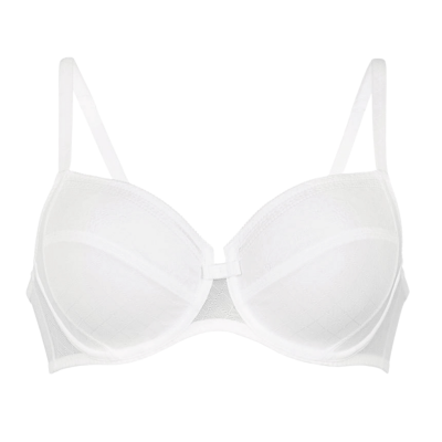 Reggiseno Rosemary bianco Rosa Faia