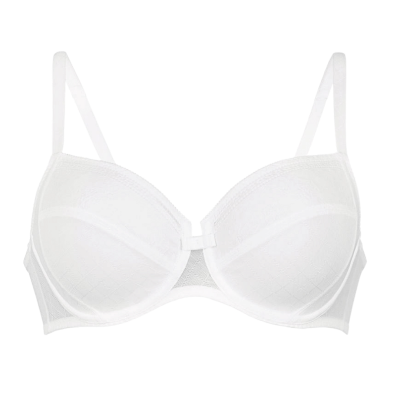 Reggiseno Rosemary bianco Rosa Faia