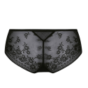 Slip in pizzo Rosemary nero Rosa Faia