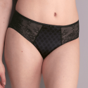 Slip alto in pizzo nero Rosemary Rosa Faia