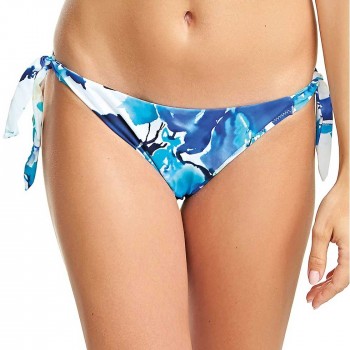 FL-FS-6370SUF - Slip laccetti con Aguada Beach - Blu Fantasia