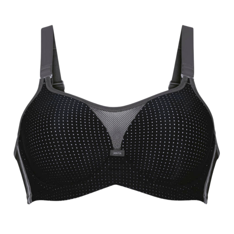 ANI5599.445 - Reggiseno sportivo con ferretto Performance wireX - nero/antracite