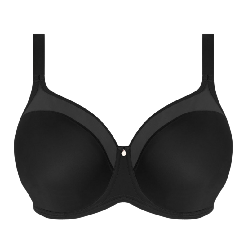 Reggiseno Elomi Smooth Black | Invisibile fino a Coppa M
