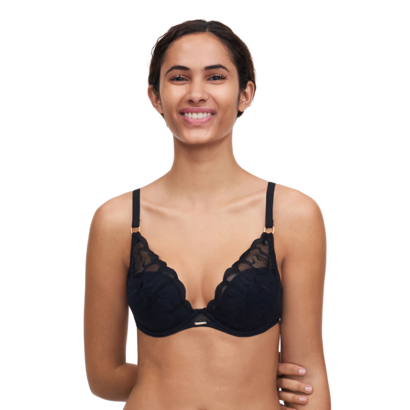 Reggiseno coque Fleurs scollato Chantelle Lingerie