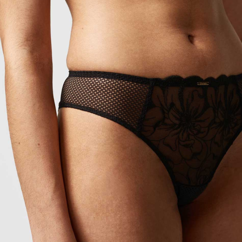 Tanga in pizzo floreale Fleurs Chantelle lingerie