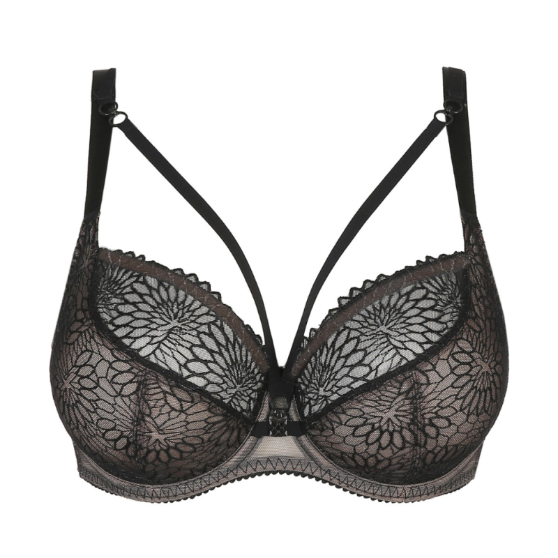 PD-0163184-85ZWA - Reggiseno balconcino soft Sophora con ferretto - nero