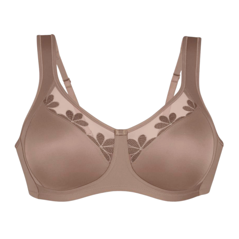 ANI5808.741 - Reggiseno Sophia senza ferretto spallina comfort liscio - dusty rose