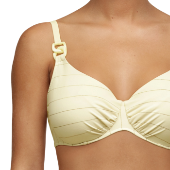 CL-C17J10-0KQ-Bikini due pezzi coprente Black Sun con ferretto - clair lurex