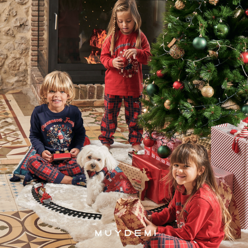 Pigiama bimba-ragazza Natale Muydemi