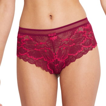 VA-07868-062 - Shorty in pizzo Eclat - rouge passion