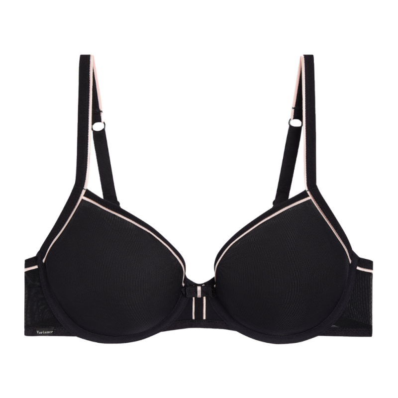 VA-37890-030 - Reggiseno spacer Pure con ferretto - nero