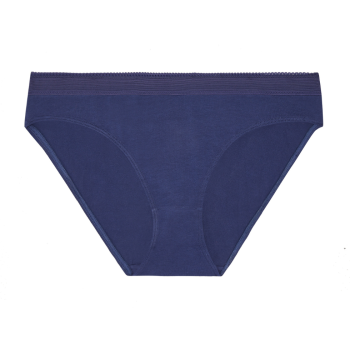 VA-99841-MR4 - Tripack slip in cotone Les Mini Prix - marrone lampone blu