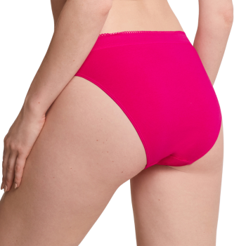 VA-99841-MR4 - Tripack slip in cotone Les Mini Prix - marrone lampone blu