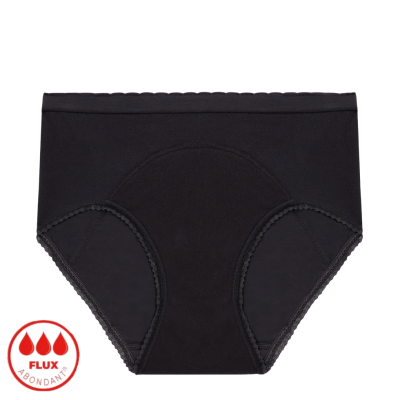 Culotte da ciclo a vita alta Cotone Biologico Flusso abbondante