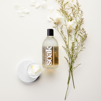 SOAK-S-07-L-LACEY- Sapone Soak full size Lacey - fiori e bergamotto