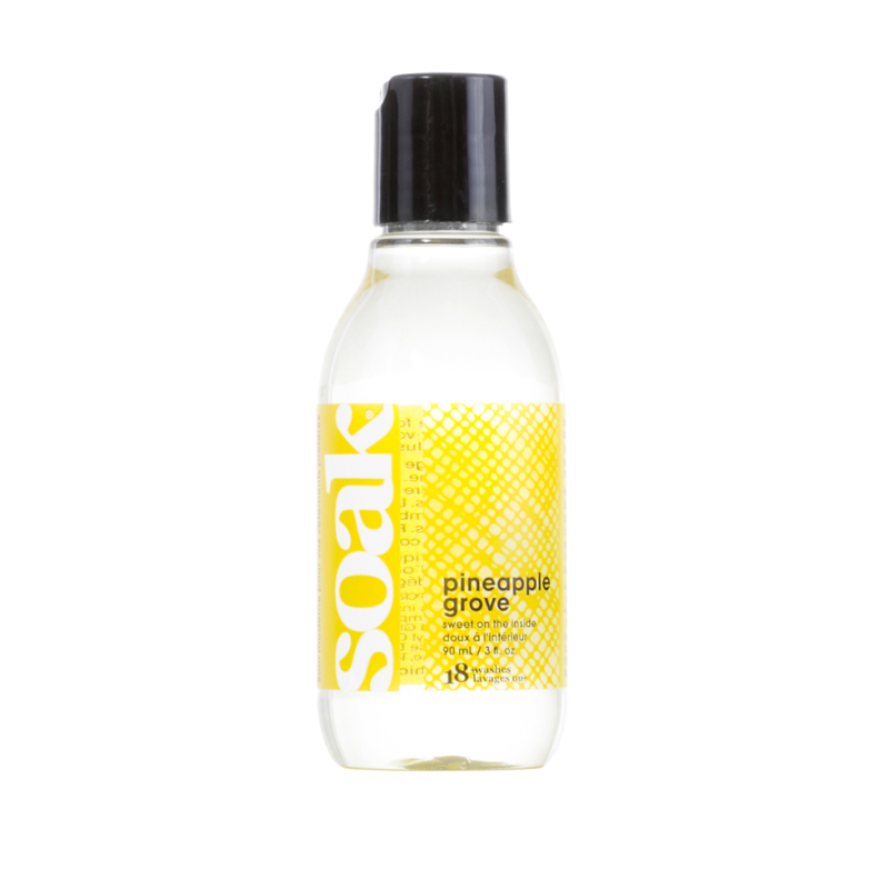 SOAK-S-06-P-PINEAPPLE - Sapone Soak travel size Pineapple Grove- ananas e giglio