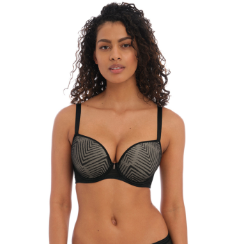 FL-AA401131BLK - Reggiseno scollato preformato Tailored con ferretto - nero