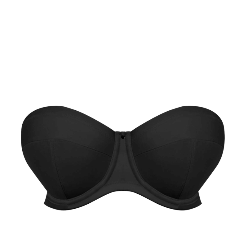FL-FL2323BLK - Reggiseno a fascia sfoderato Aura - nero