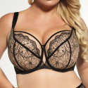 Reggiseno Si soft-sidesupport in pizzo e lurex Kris Line