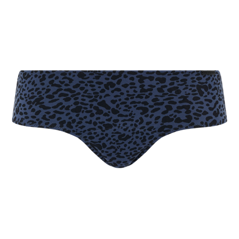 CL-C17P40-0M4 - Shorty da ciclo Period Panty Essential - Blu animalier