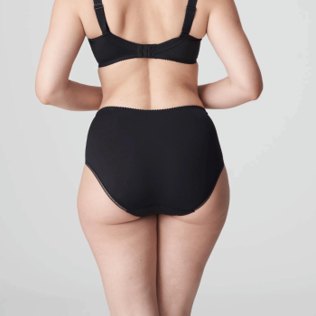 PD-0563151CHB- Slip a vita alta Orlando in pizzo - Charbon