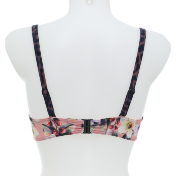 OL-31090-41- Bikini preformato con ferretto - rosa floreale
