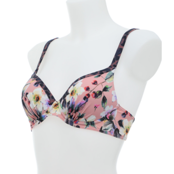 OL-31090-41- Bikini preformato con ferretto - rosa floreale
