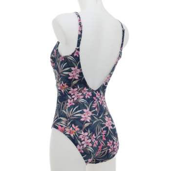 OL-32022- Costume intero a triangolo senza ferretto - fantasia tropicale